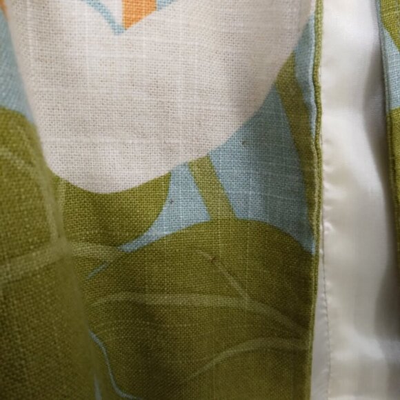 Painted Pony | VTG Linen Tropical Floral Open Front Blazer Jacket USA | Size XL - Picture 9 of 9